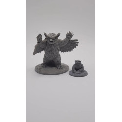 Adorable Owlbear Miniature